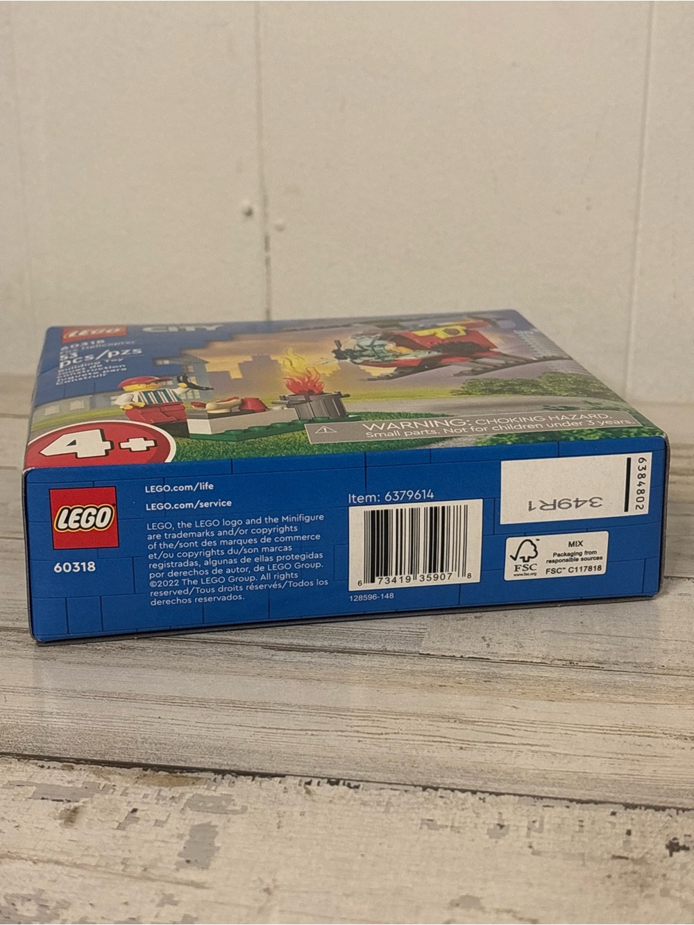 (2) Lego City Fire Helicopter (60318) & Roadwork Truck (60284) NEW in Sealed Box - Picture 7 of 13